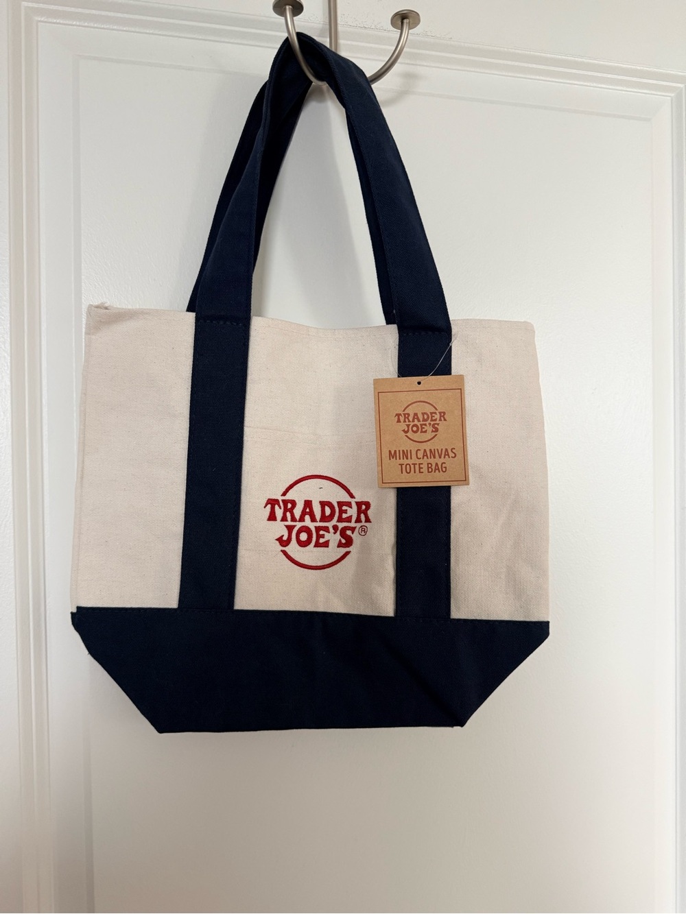 Trader Joe’s Mini Canvas Tote Bag